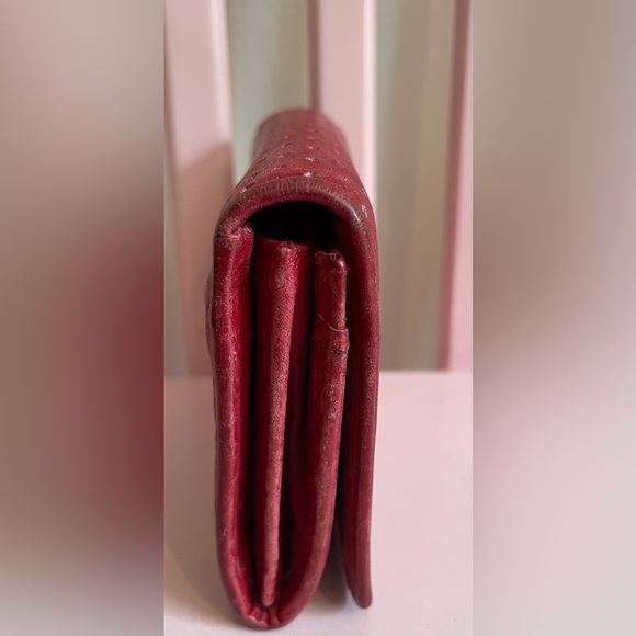 Lauren by Ralph Lauren
Women's Brown Perforated Leather Zip Coin purse wallet - Picture 6 of 7